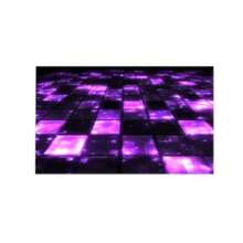1pc Purple Black Glowing Plaid Floor Mat, Living Room Rug, Carpet, Bedroom Rug, Large Rug, Floor Mat, Living Room Large Rug - Multicolor - View 5