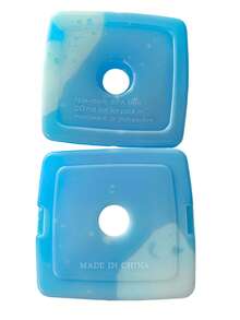 Cool Coolers 4pcs Ultra-Thin Ice Packs, Fast Freezing Space-Saving Reusable Ice Packs, Suitable For Lunch Boxes Or Coolers, Blue Fast Freezing Ice Packs, Space-Saving, Reusable, Suitable For Lunch Boxes And Refrigerators - Multicolor - View 12