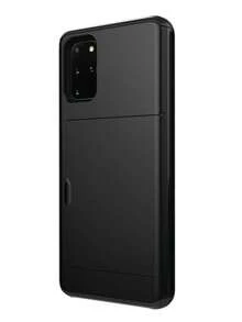 For Galaxy Case, Anti-Drop Two-In-One PC Card Case For Mobile Phone, Suitable Compatible With Apple 17 Promax 17 Pro 17e 16E 15 14 13 12 11 18 Models. 2-In-1 Shock-Proof Mobile Phone Protection Case, With Card Slot And Wallet-Style Design. - Black - View 49