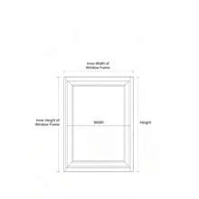 Latest White Side-Opening Mosquito Screen Window, Detachable And Customizable, No Drilling Required With Dual Zippers - White Mesh With White Trim, Right-side Zipper - View 9