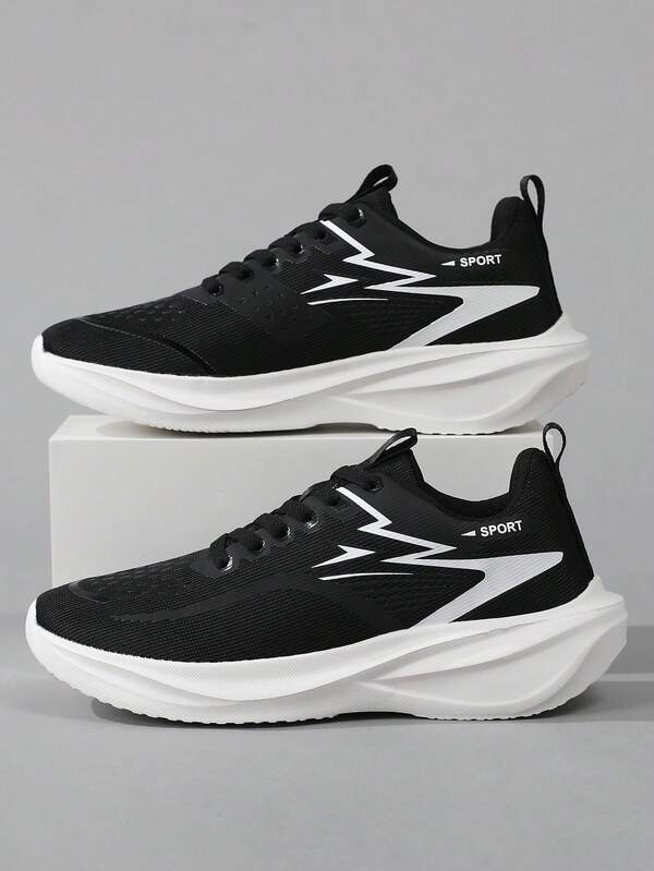 Men's Sports Shoes, Fitness Tennis Shoes, Fashionable Mesh Sports Shoes, Lightweight Sports Fitness Running Casual Shoes, Comfortable Sports Shoes, White Valentine's Day Style, 2026 Outdoor Sports Super Popular Jogging Shoes