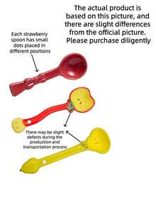 1 Set Cute Butterfly Flower Baking Measuring Spoon, Petal Shaped Ceramic Salt Sugar Small Spoon With Base, Home Kitchen Measuring Spoon - Multicolor - View 12