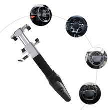 Heavy Duty Anti-Theft Car Device Car Steering Wheel Lock Steering Wheel Lock With Alarm - Black - View 7