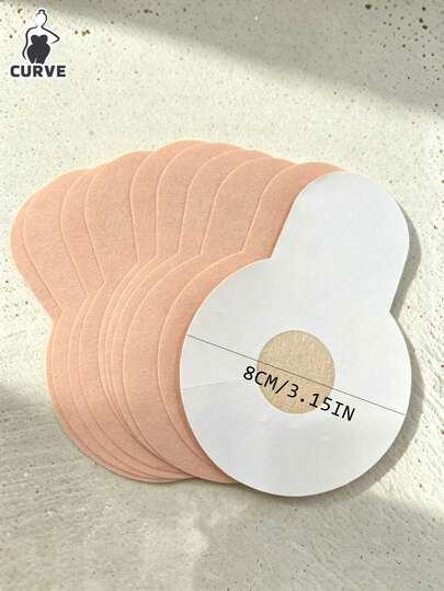 Invisible Lift Nipple Covers, Non‑Glue Center Disposable Breast Pasties, Adhesive Nipple Patches For Women Under Dresses