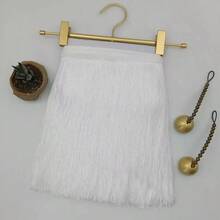 2 Yards Sewing Fringe Trim Tassel Sewing Trim Lace Polyester Fibre Tassel For Clothes Accessories Latin Wedding Dress And DIY Lamp Shade Decoration - Multicolor - View 5