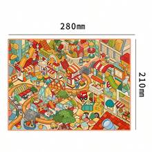 A Set Of DIY Scene‑Building Stickers,DIY Handcraft Stress‑Relief Scene Stickers,Leisure Time Puzzle Materials For Students To Relax - All-in-one - View 3