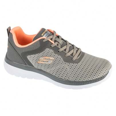 Skechers Bountiful - Quick Path - Zapatos deportivos grises para mujer