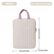 DANYCASE Tas Pelindung Laptop untuk Laptop 11-15,4 Inci, Kompatibel dengan Air 13,3/13,6/15,3 Pro 13/3,3 Generasi ke-7/ke-8, Air Generasi ke-5/ke-6/ke-7, dan Tablet Genggam, dengan Kompartemen Internal - MultiWarna - View 12