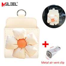 KELEEL Car Air Vent Mount Storage Box | Artificial Leather Car Phone Storage Bag, Interior Accessory - Multiple Styles - View 16