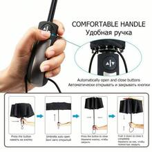 Double Wind Resistant Strong Automatic Open&Close Folding Canopy 10 Rib Umbrella - Multicolor - View 8