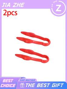 3 PiecesFine Motor Skills Training Set (Random Color), Smooth Opening And Closing, Comfortable Grip, Suitable For Small Hands To Develop Fine Motor Skills. Large Tweezers For Catching Insects And Observation Experiments. - A - View 10
