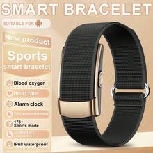 LIGE Fashionable New Smart Bracelet, Screen-Less Design, Waterproof, Multiple Exercise Modes, Exercise Tracking Records, Sleep Monitoring - View 15