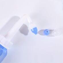 300ml Nasal Irrigation Pot, Nasal Rinse Bottle, Nasal Cleanser, Manual Valve Nasal Irrigator - Blue - View 10