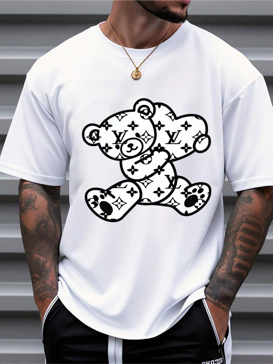 Men T-Shirts - White - View 1
