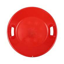 Round Snow Sled 1PCS Downhill Snow Scooter Snow Sled - Red - View 4