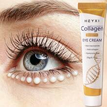 HEYXI Collagen Eye Cream, Enriched With Niacinamide, Retinol, Caffeine, Long-Lasting Hydration, Smooths Fine Lines, Suitable For All Skin Types - Collagen Eye Cream - View 2