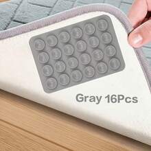 8/16pcs Reusable Carpet Anti-Slip Pads, Easy To Install Carpet Grippers, Prevent Slipping, Curling And Moving, Durable Floor Fixers, Suitable For Kitchen, Living Room And Bedroom - Multicolor - View 9