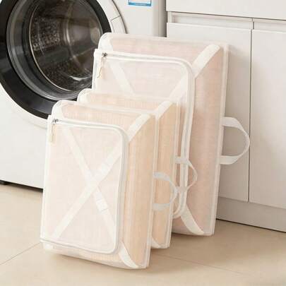 1pc Laundry Bag Washing , Dedicated Underwear Laundry Wash Bag, Machine Washable Anti-Deformation Anti-Tangle, Clothing Sorting Storage Mesh Bag, Bra & Underwear Dedicated Wash Protection Bag, Home Machine Wash Cleaning Storage Bag