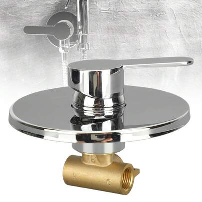 3-Way Shower Valve Trim Kit, Single Handle, Bathtub And Shower Trim Kit