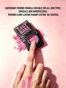 Huda Beauty Easy Bake Shade Shifter 調色定妝粉 #Blushed Pink 顯色 (迷你尺寸) 1g/0.03 Oz | 瞬間提亮並煥活暗沉肌膚 | 輕盈質地 | 適合提亮眼下或增強腮紅色調 - Blushed Pink - 1g - 查看 3