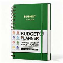 A5 Spiral Budget Planner Notebook, PU Leather Undated Budget Ledger With Expense Tracking, Financial Bill Organizer Monthly Budget Planner, Bookkeeping Ledger For Recording Income And Expenses, Budget Planner, Budget Ledger, Personal Finance Management, Household Budget Record Notebook, Organizer Ledger - Rectangle - View 10