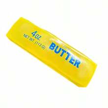 1pc New Giant Butter Stick Slow Rebound Squeeze Toy, Super Fluffy Malleable Soft Stress Relief Toy, Stretchable And Kneadable Textured Desktop Decor, Random Style, Ideal Gift For Teens And Adults - Multicolor - View 5