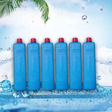 6Pcs Ice Boxes Ice Packs Freezer Blocks Ice Blocks For Family Air Conditioning - A - View 5