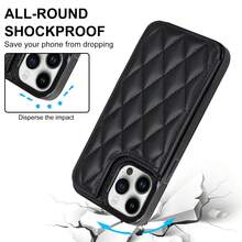 Wallet Phone Case Compatible With Iphone 18 17 Pro Max, Air, 16e, 16, 15, 14, 13, 12, 11 Pro Max, XR, XS MA, Magnetic Design, RFID Anti-Theft Card Slot, Magnetic Phone Protective Cover, Shockproof, Unisex, Also Compatible With Samsung Galaxy S26 S24 S25 S23 S22 Ultra Plus, Multi-Card Slot Design, Magnetic Clasp, With Stand, Shockproof Protective Cover - Black - View 6