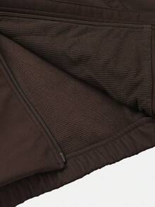 Adidas Men's SL WARM JKT Woven Hooded Jacket KG5180 - Black - View 5