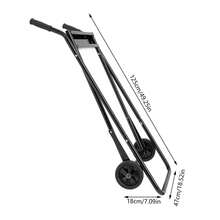 Black Multi Purposed Engine Stand Outboard Boat Motor Cart, Outboard Boat Engine Carrier For Workshops, On Cars, At Docks, On Transport Boats - Black - View 4