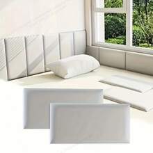 6pcs Collision-Proof Wall Stickers, Self-Adhesive Headboard Soft Pads, 3D Stereoscopic Wall Stickers For Bed Backrest, Living Room Wall Decor - 6-piece Soft Bag - View 9