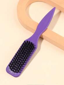 Boar Bristle Beard Comb, Beard Brush, Oil Hair Styling Comb, Hair Cleaning Brush, Flyaway Brush - Multicolor - View 5