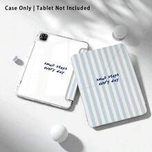 條紋與圖案彩繪效果平板保護殼，內建筆槽，相容於 Apple 10代/A16 11代/Air 11，相容於 Matepad SE 11/MatePad 11/MatePad 11.5 2025，相容於 Honor Pad 8/9/10/X8/X8A/X9，相容於 及其他熱門機型 - 款式24 - 查看 3