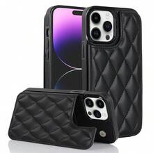 Wallet Phone Case Compatible With Iphone 18 17 Pro Max, Air, 16e, 16, 15, 14, 13, 12, 11 Pro Max, XR, XS MA, Magnetic Design, RFID Anti-Theft Card Slot, Magnetic Phone Protective Cover, Shockproof, Unisex, Also Compatible With Samsung Galaxy S26 S24 S25 S23 S22 Ultra Plus, Multi-Card Slot Design, Magnetic Clasp, With Stand, Shockproof Protective Cover - Black - View 8