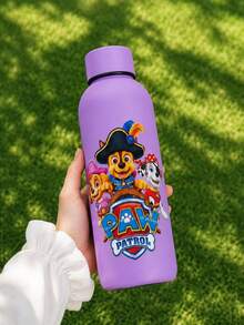 1pc 17oz Paw Patrol Cartoon Pirate Puppy Stainless Steel Vacuum Insulated Water Cup With Handle, Small Mouth Cup, Fits In Backpack, Car Cup Holder, Portable Cup For Outdoor Sports, Camping, Fitness, School, Office, Suitable For Car, Outdoor Camping, Fitness, School, Daily Office Use, Back To School, Halloween, Christmas, Perfect As Birthday Gift - View 4