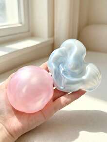 Moldable Squishy Pearl Coconut Oil Squeeze Toy, Stress Ball Squishy Toy, Slow Rising Decompression Sensory Toy For Adults, Stress Relief Toy, Anxiety Relief, Fidget Toy, Squishy Toys - Multicolor - View 10