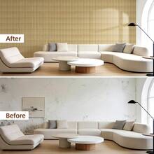 10pcs Self-Adhesive 3D Grid Wall Panels, Peel And Stick Decorative Wall Panels, Suitable For Living Room, Bedroom Indoor Background Wall Decoration And Home Renovation - 30x30cm - View 12