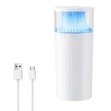 Humidificador de Gran Capacidad Ultra Silencioso con Doble Niebla - Humidificador de Niebla Cruzada, Luz de Niebla Fría Multicolor Multimodal, Batería de Litio de 1200mAh, Humidificador para Decoración del Hogar, Coche, Dormitorio, Humidificador de Alta Salida de Niebla, El Mejor Regalo para Vacaciones - Mist - Ver 3