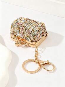 Mini Coin Purse, Portable Hanging Pouch, Exquisite Buckle Design Anti-Loss And Durable, Suitable For Commuting, Shopping Or Dating Use - Multicolor - View 15