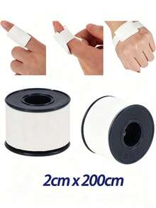 1 Set 5pcs Pressure-Sensitive Adhesive Tape For Wound Dressing, Breathable Cotton Self-Adhesive Tape - Multiple Specifications - View 3