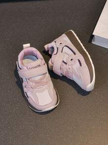 2026 New Baby Walking Sports Shoes, Comfortable Lightweight With Magic Tape Closure, Suitable For Multi-Purpose Wear - Pink - View 7