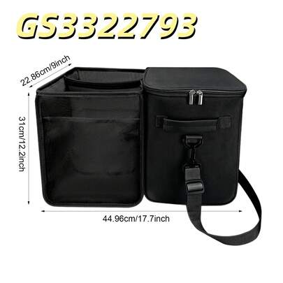 1pcs Insulated Bag, Beach Bag Liner, Insulated Bag And Mesh Liner Black/ Grey (Optional)