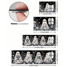 1/2pcs Halloween Ghost Pattern, Vintage Diatomaceous Earth Bath Mat, Super Absorbent, Non-Slip, Perfect For Bathroom, Kitchen And Dining Room, Quick Drying, Ideal Gift For Home Decor And Bathroom Mat - Multicolor - View 7