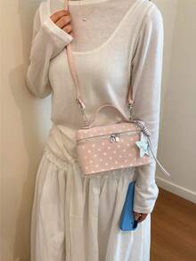 Women Top Handle Bags - Rose Gold - View 4
