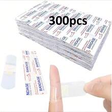 20/50/100/300pcs Clear Waterproof Adhesive Bandages Bulk - Multicolor - View 7