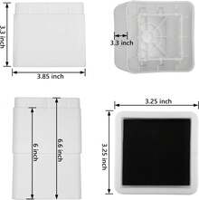 Bed Risers 3 Inch, 4 Pack - ColorA - View 2