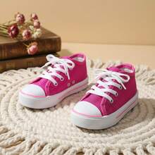 Kids Flats - Hot Pink - View 2