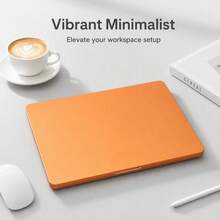 1pc Orange Fruit Laptop Protective Case, Compatible With Macbook Air 13, Matte Orange, Compatible With M2 M3 M4 M5 Air 13.6 Inch, Hard PVC Shell, Air 15.3 Shockproof, Birthday Gift, Back To School Gift - View 6