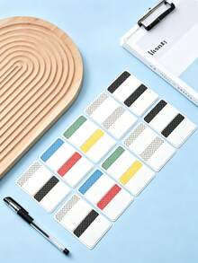 Polka Dot Transparent Sticky Notes, Index Tabs Scrapbook Material Stickers, Including Polka Dot Style Elements, Folder File Bag Index Tabs, Bookmarks, Scrapbook Decoration Tape Sticker Set, DIY Scrapbook Decoration Stationery, Holiday Gift - Multicolor - View 5