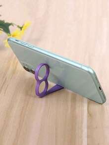 4PCS Portable Dual Ring Phone Stand, Compact Slouchy Person Desktop Phone Holder For Watching Videos - Multicolor - View 5